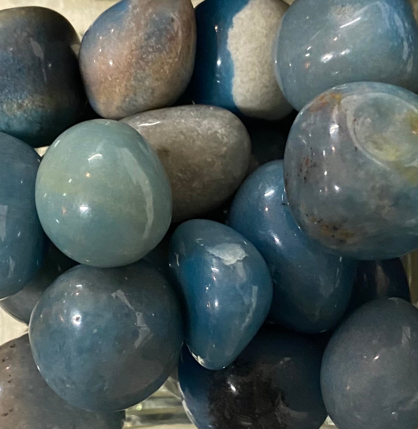 Trolleite tumbled stone