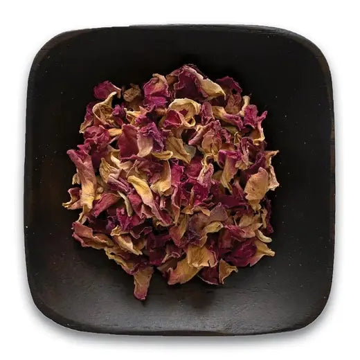 Red Rose Petals ORG Frontier Coop by the ounce