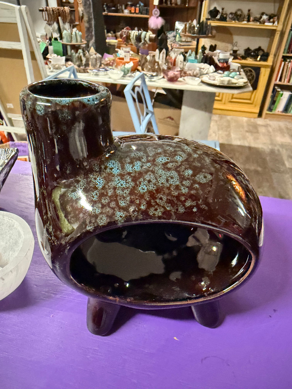 Ceramic Incense Burner with Chimney