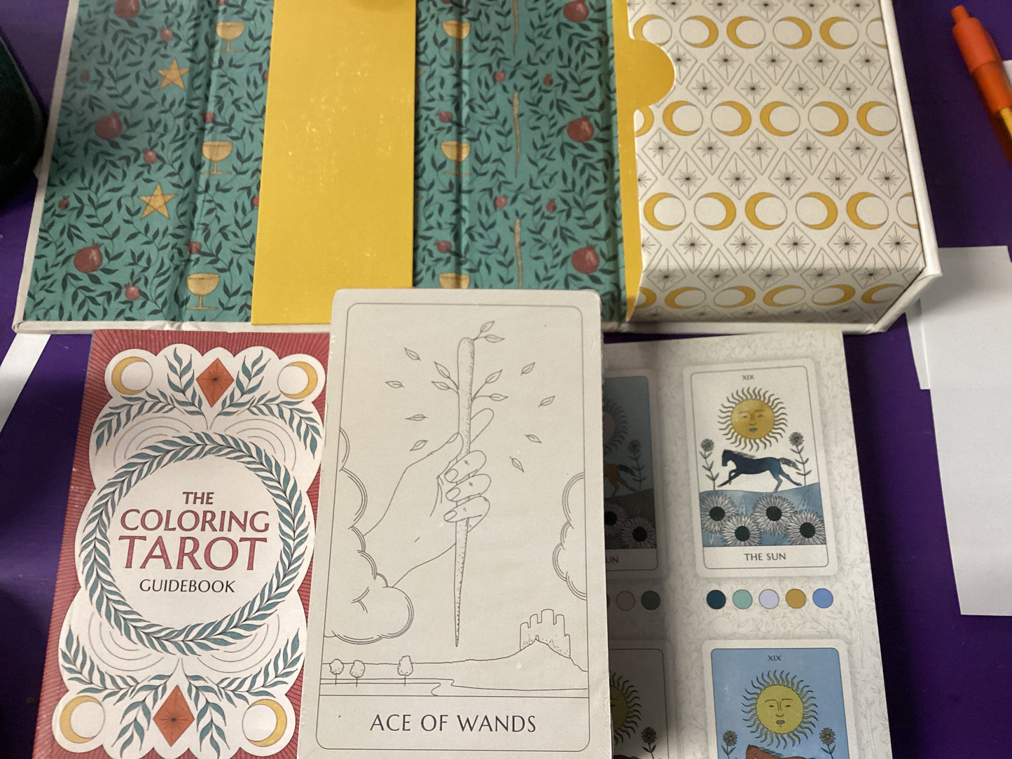The Coloring Tarot by Running Press