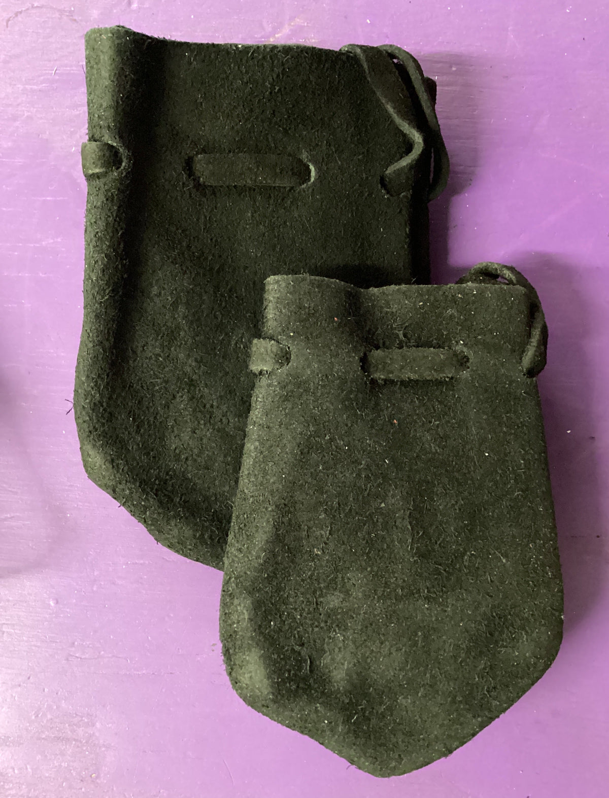 Medieval leather pouch medicine bag