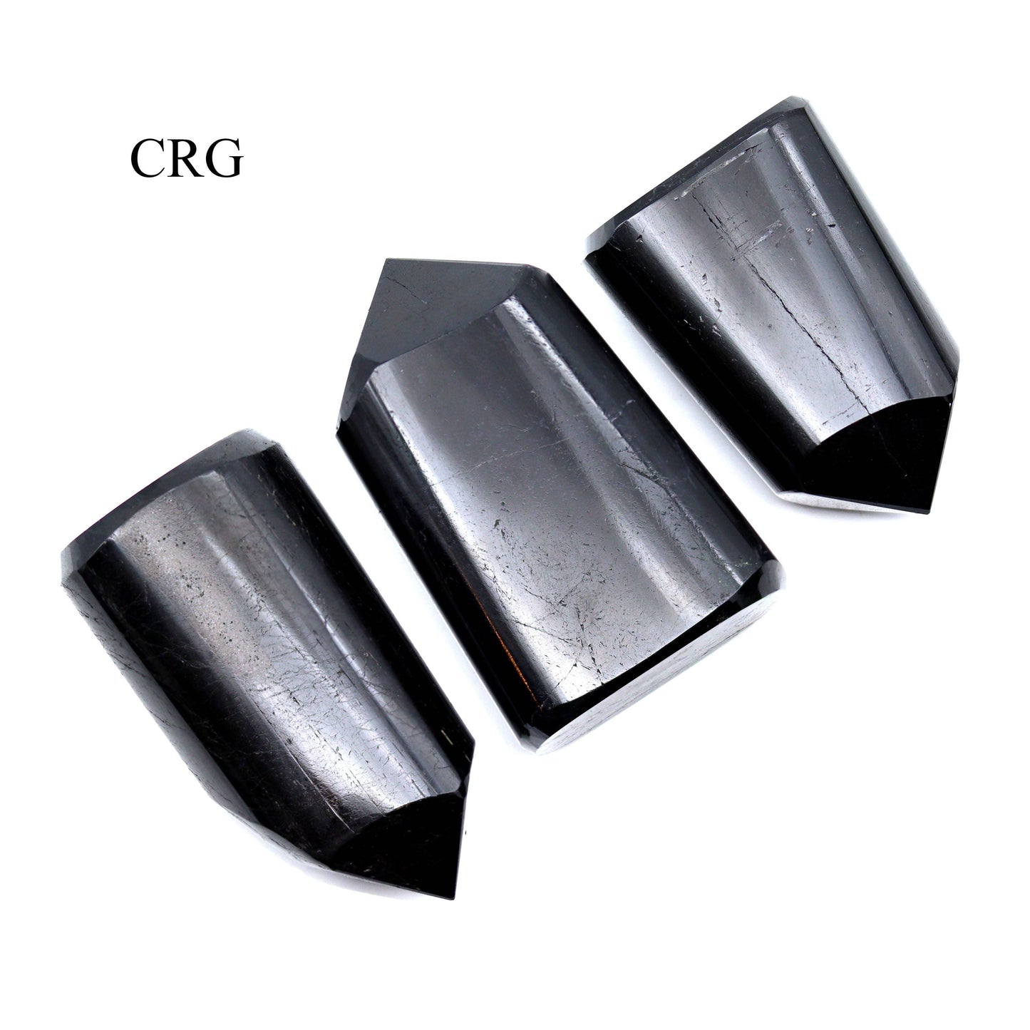 1 KILO - Black Tourmaline Full Polished Point / 1.5 - 3" Avg