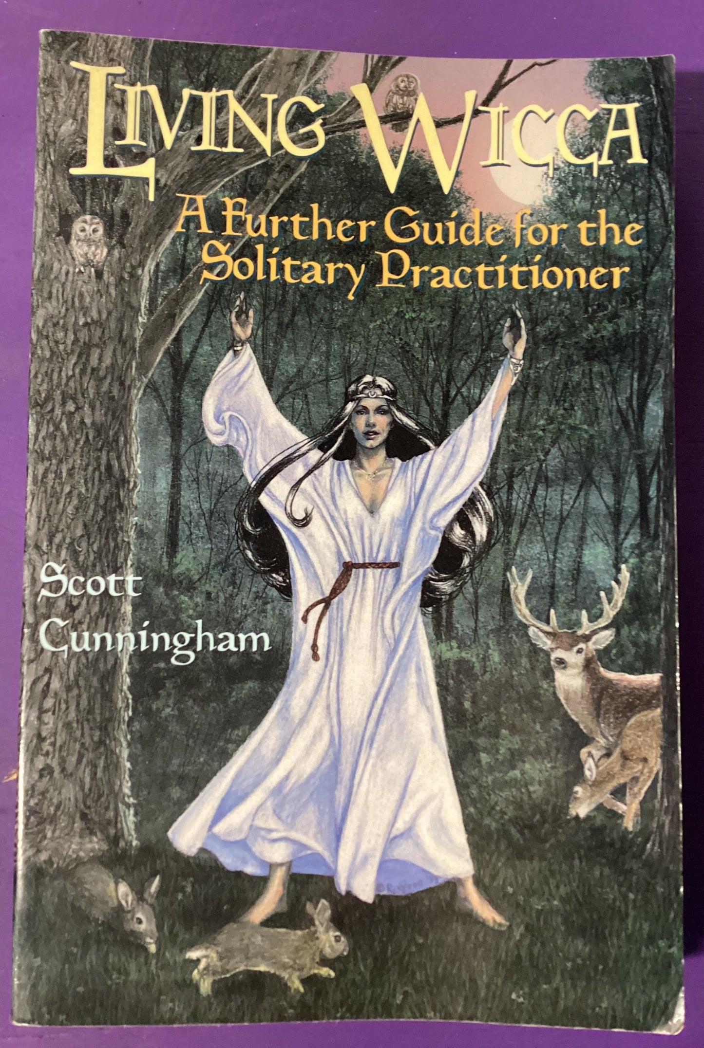 Living Wicca by Scott Cunningham
