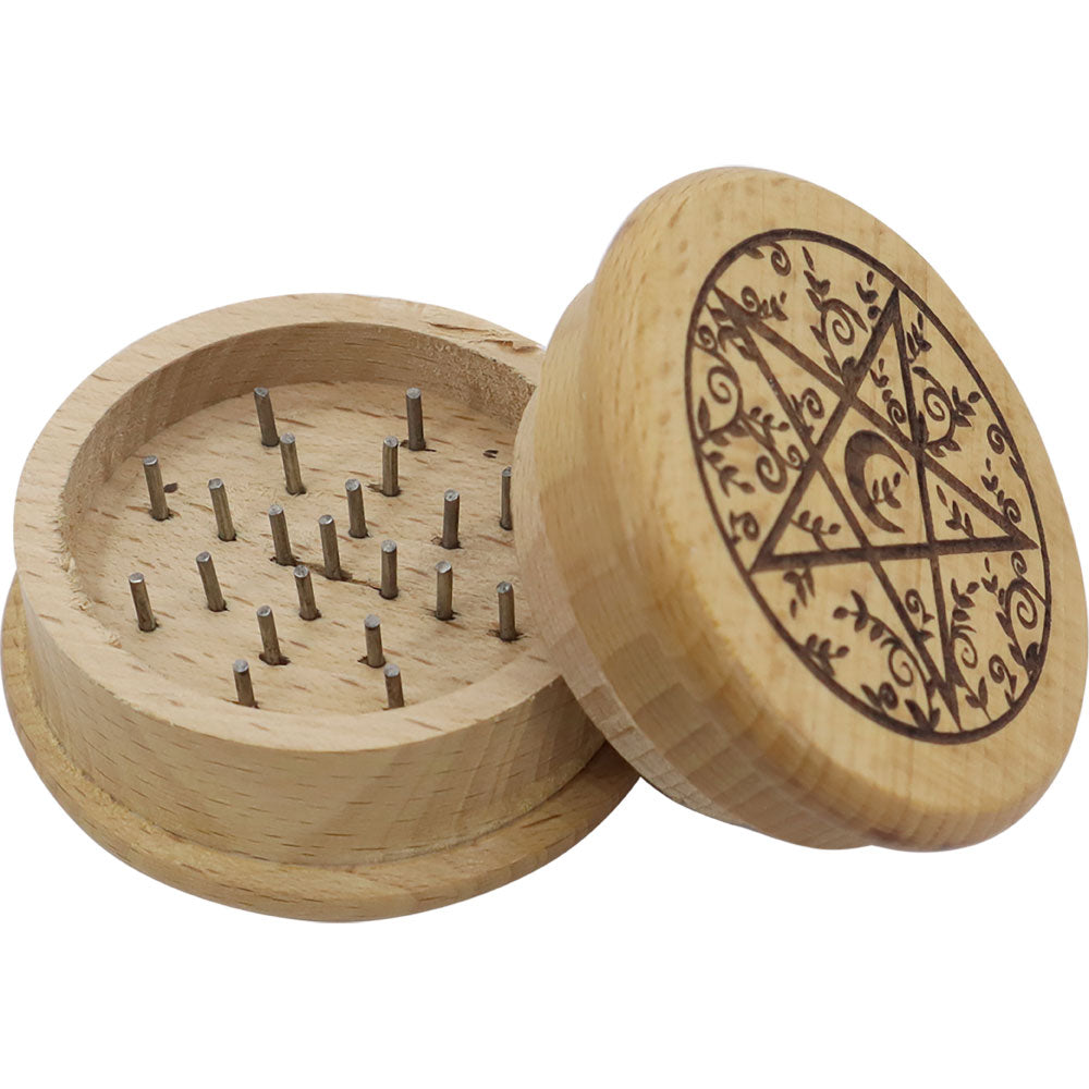 Wood Herb Grinder
