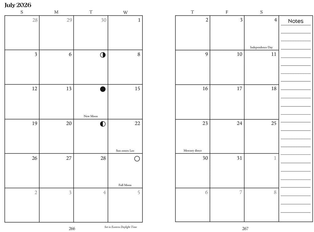 2026 Witches Companion Almanac by Llewellyn