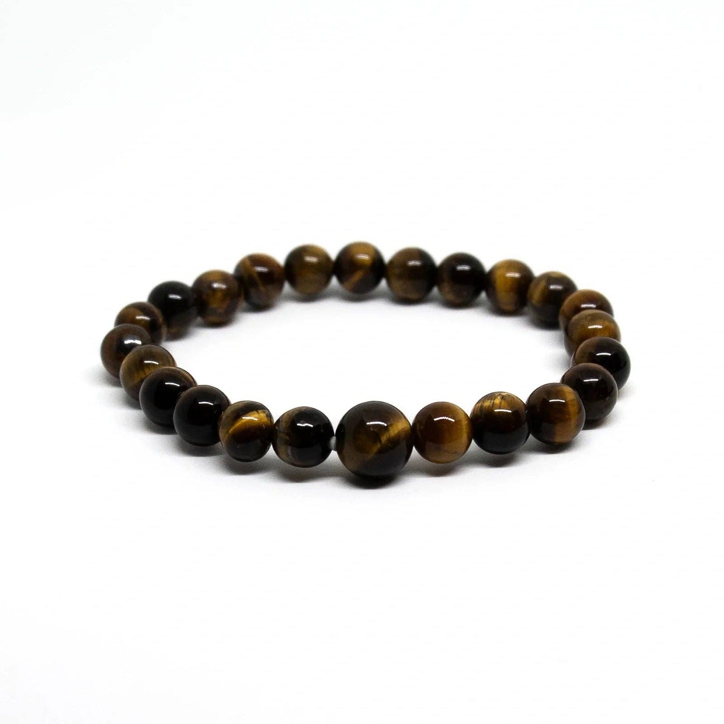 Tiger's Eye Beaded Bracelet Wrist Mala 6mm - Small Wrist