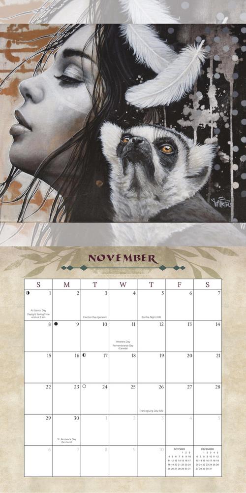 2026 Wild Woman Rising Calendar by Llewellyn