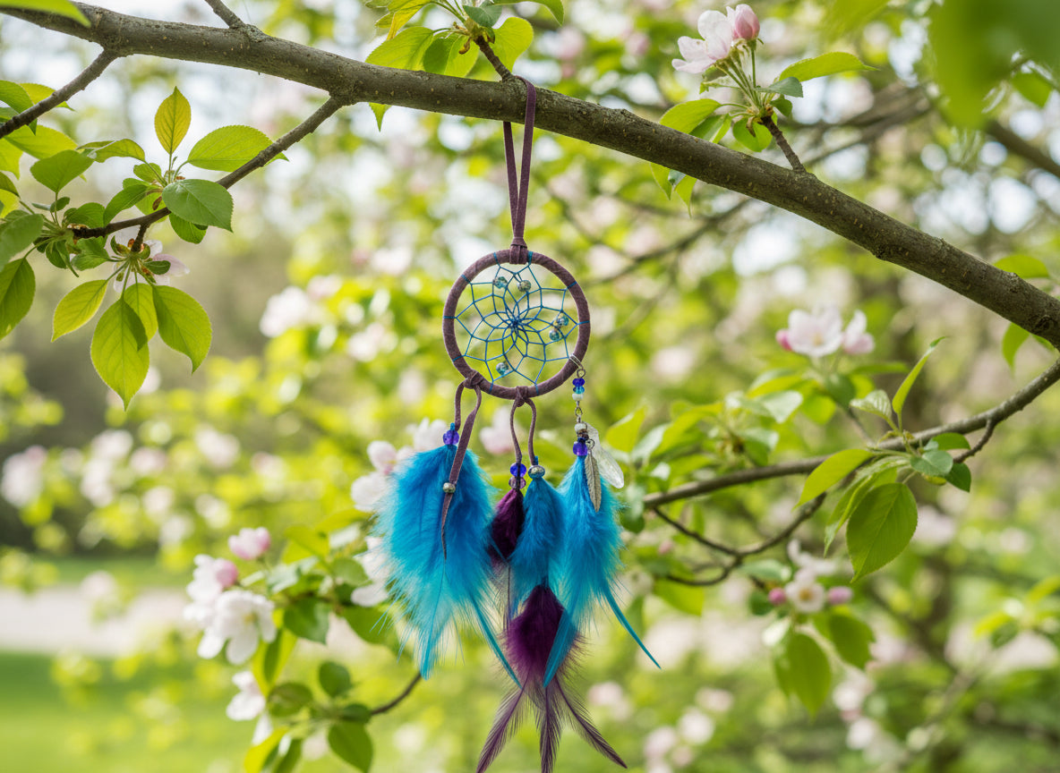 Medium Magical Turquoise Dream Catcher