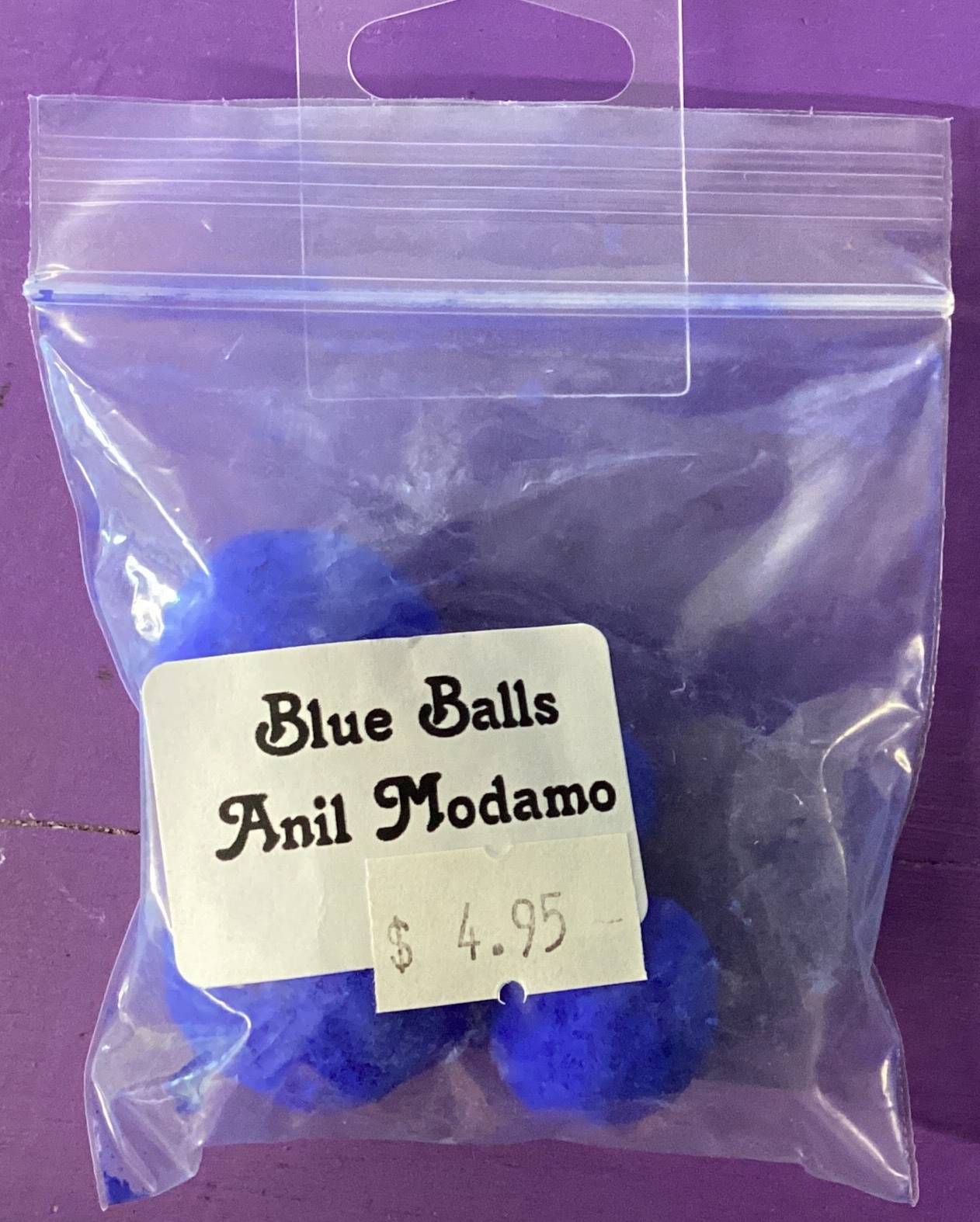 Blue balls Anil Modamo
