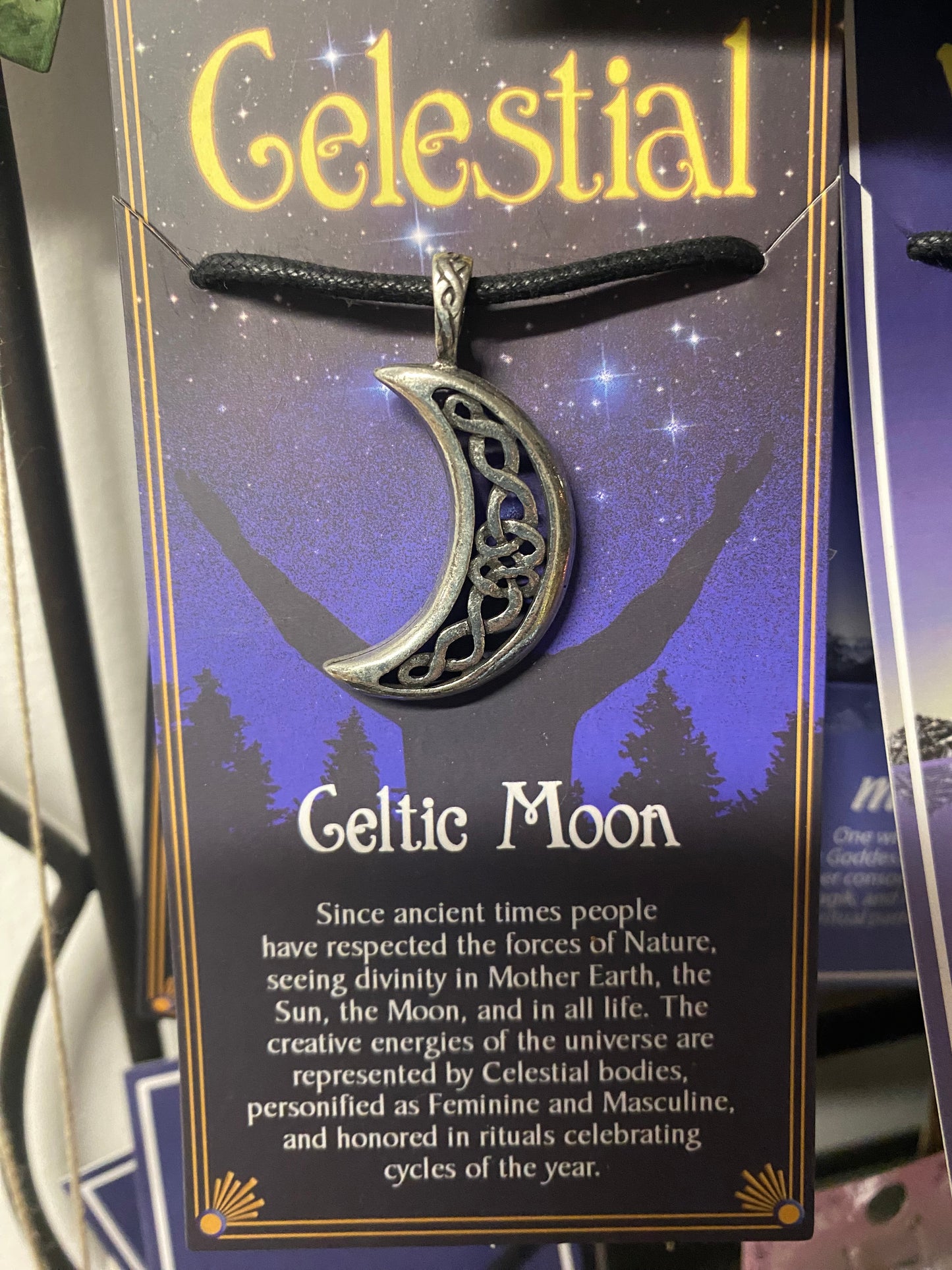 Celestial Necklace on Cord
