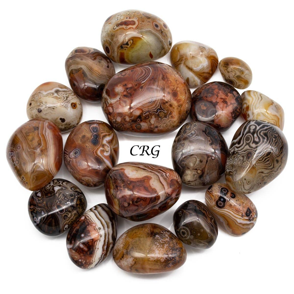 Sardonyx Agate Eyes Tumble