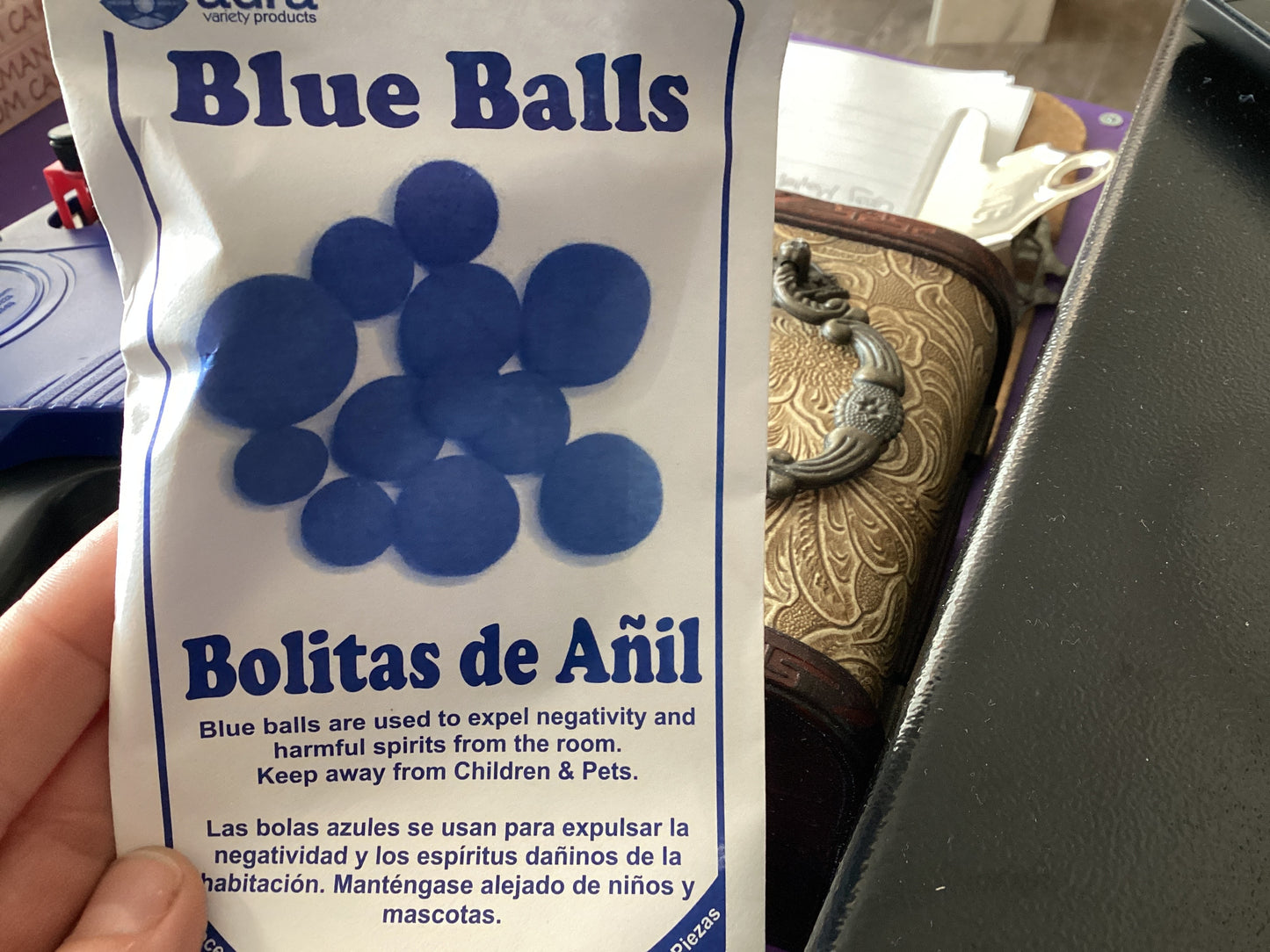 Blue balls 2 pc