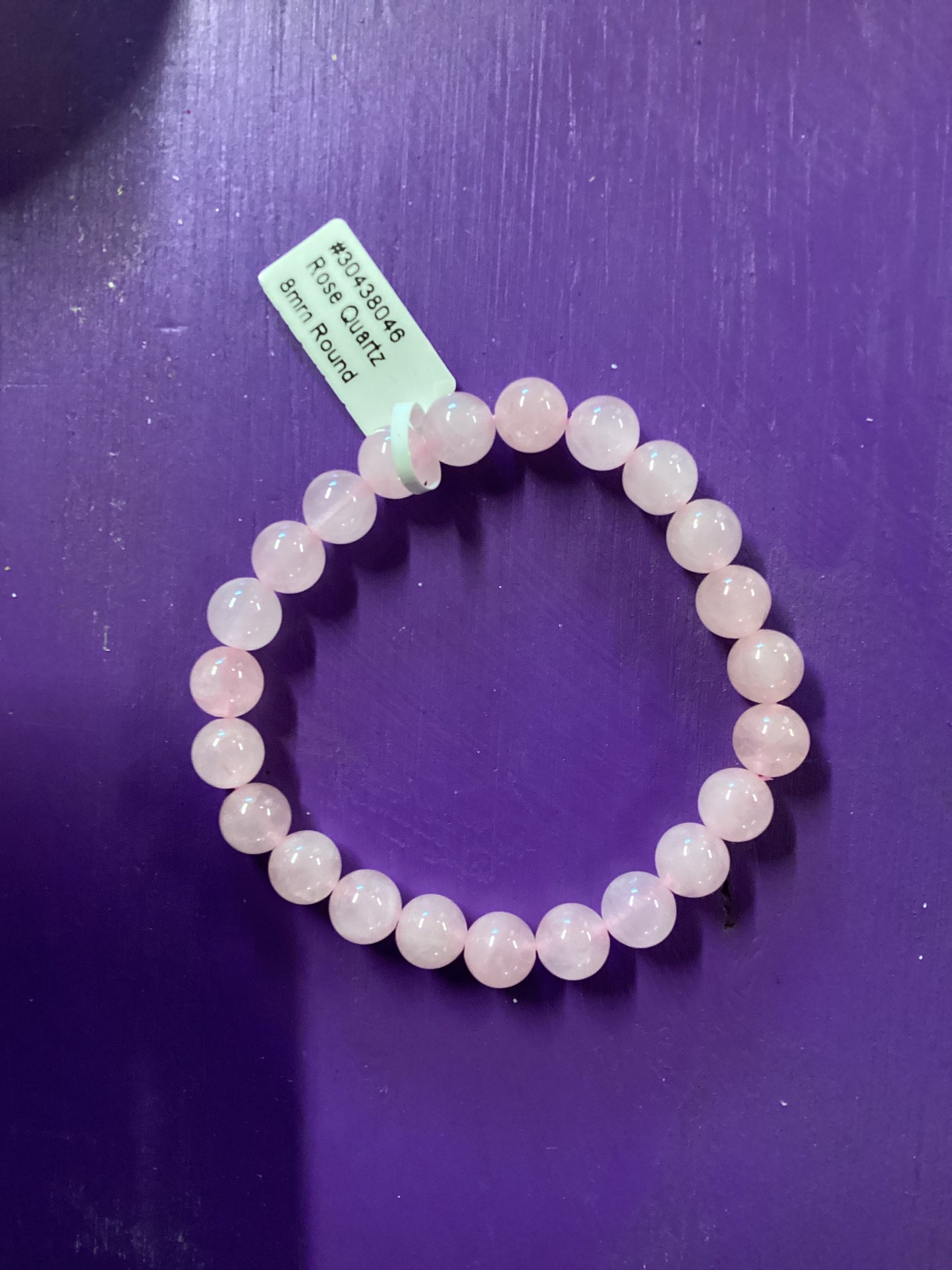 8mm Rose Quartz bracelet