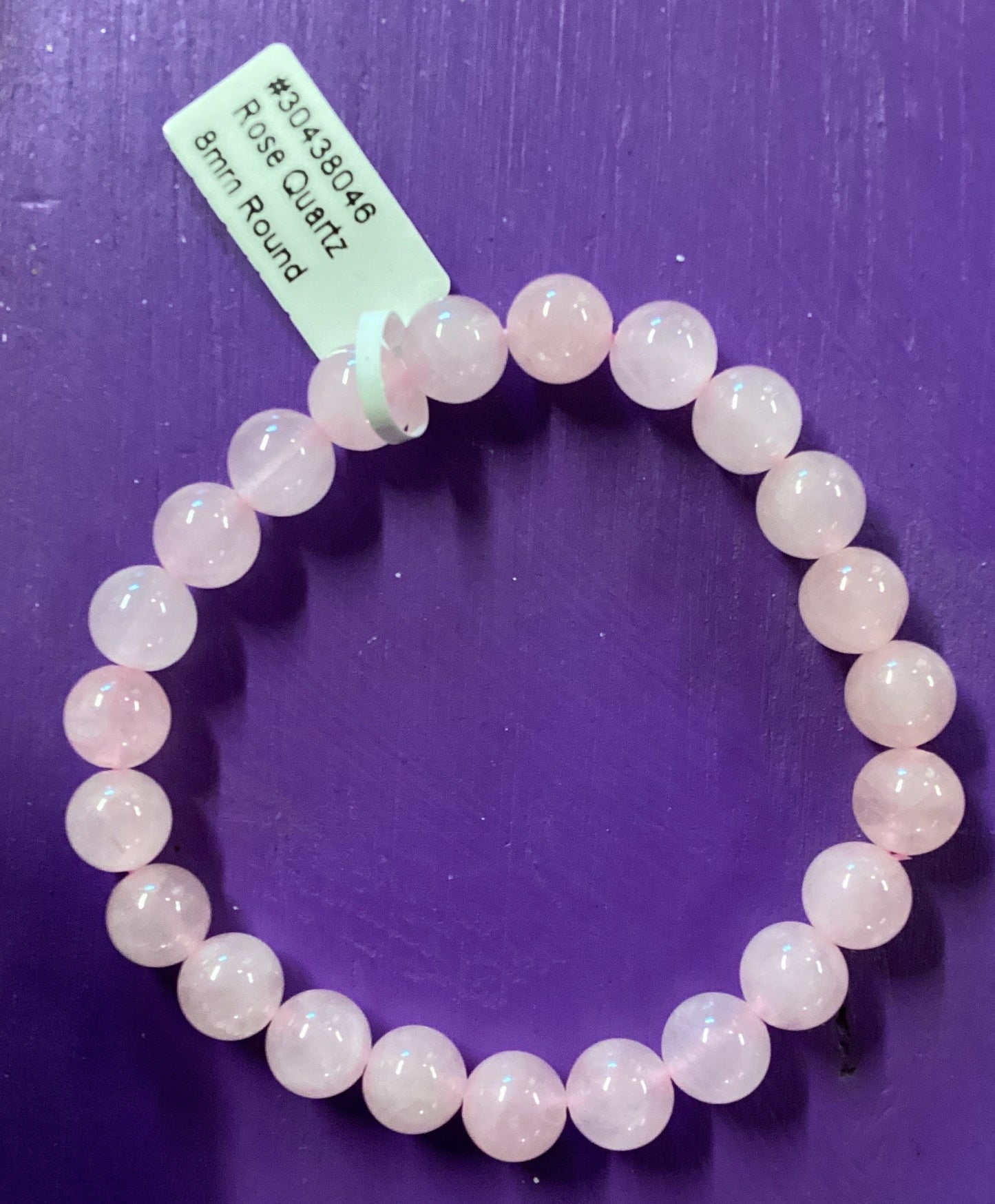 8mm Rose Quartz bracelet
