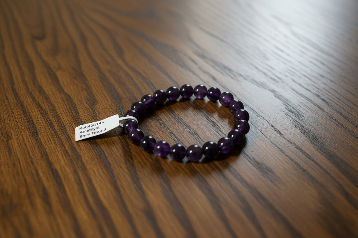 Amethyst is known as the stone of the mind and brings about calmness and clarity