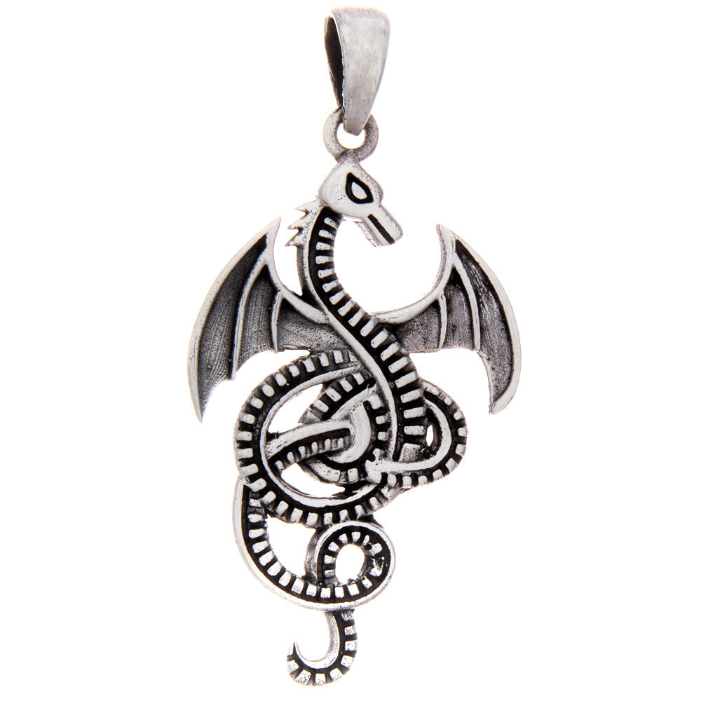 Knot Tail Dragon Pendant