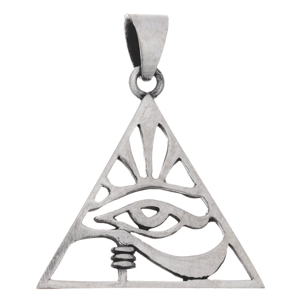 Horus Eye Triangle Sacred Symbol Pendant