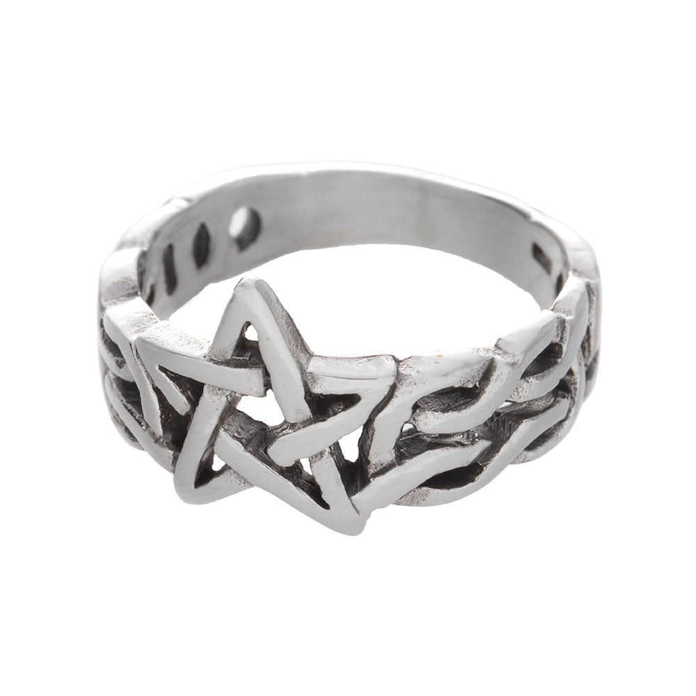 Weaved Pentacle Ring