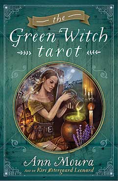 Green Witch tarot deck & book by Ann Moura