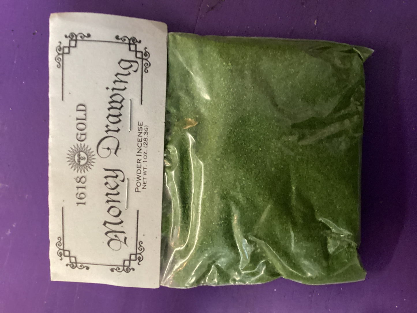 Money Drawing powder incense 1oz