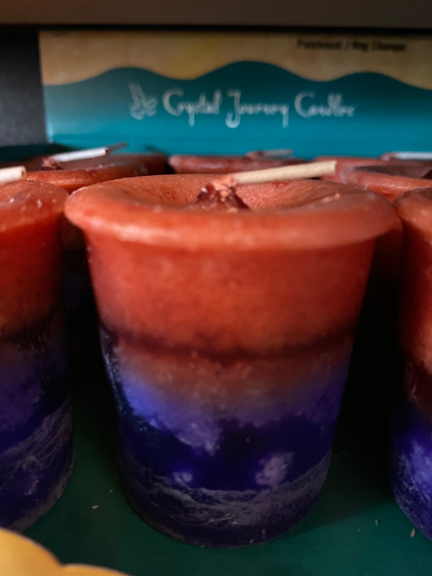 Patchouli & Nag Champa Votive Candle Reiki Charged