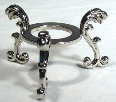 Flower Gazing Ball Stand