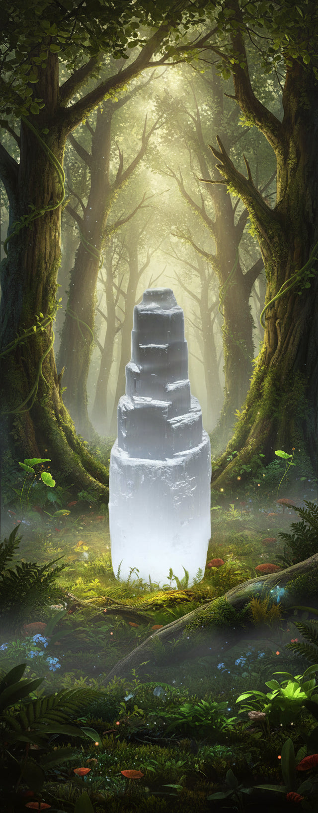 Satin Spar (Selenite) Iceberg point