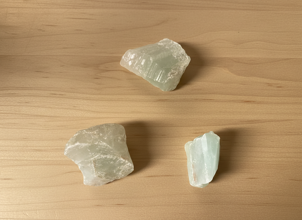 Green calcite is a wonderful stone for healing and magic,