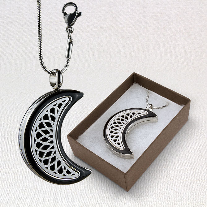 Sun’s Eye Aromatherapy Locket - Moon