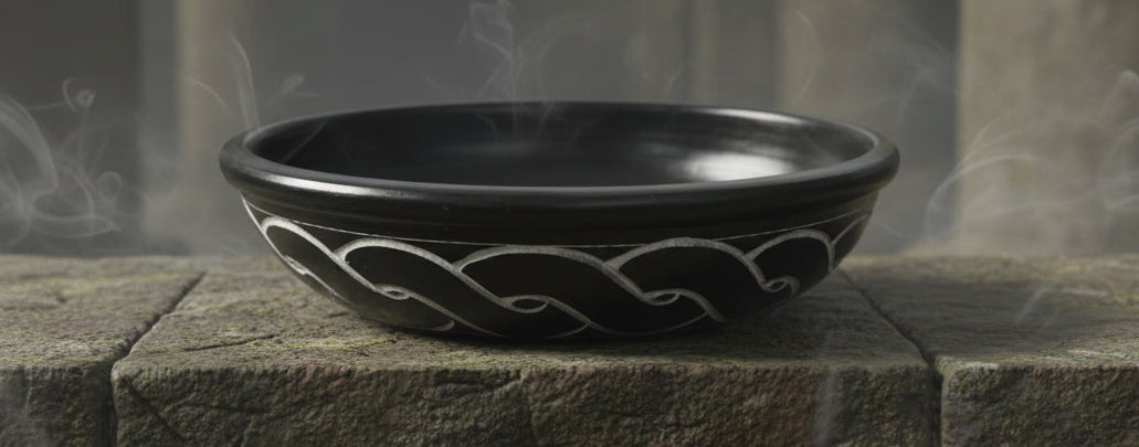 5" Celtic Scrying Bowl or smudge Pot