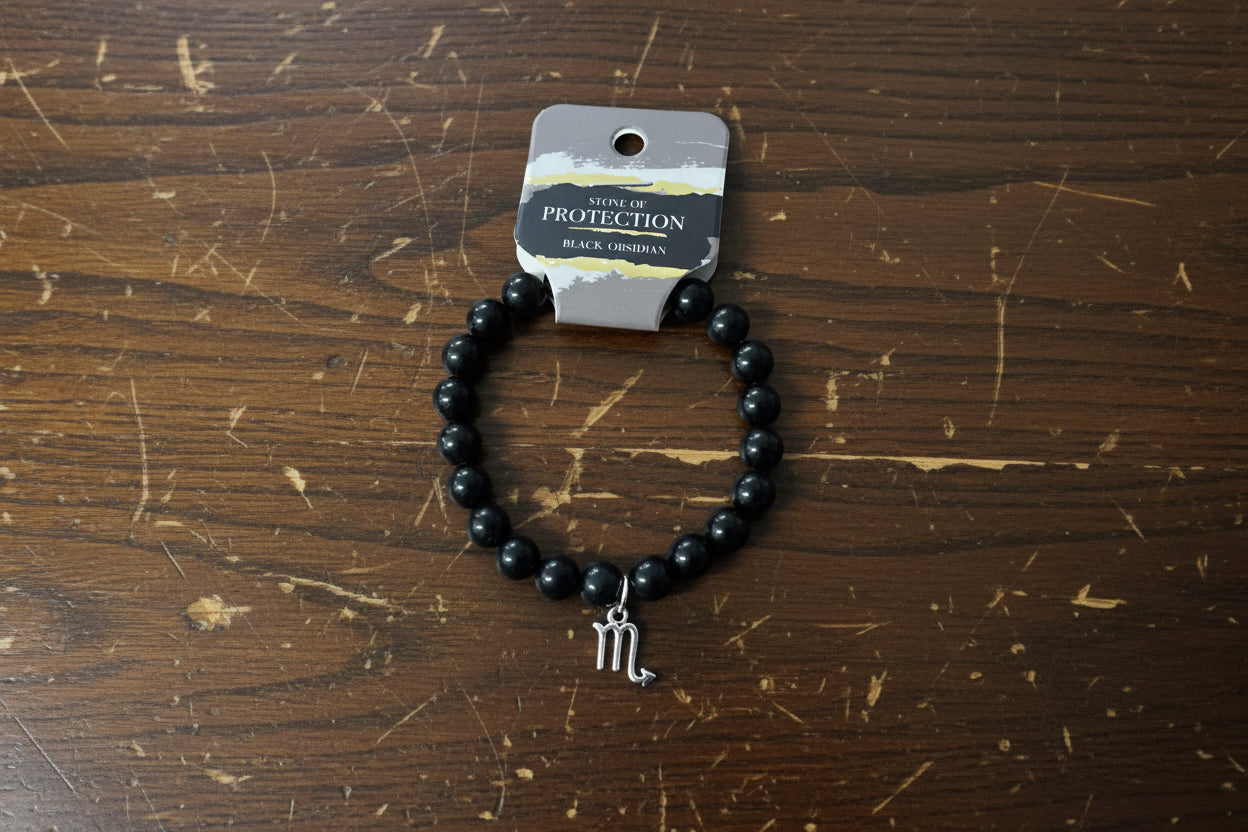 Scorpio black bracelet