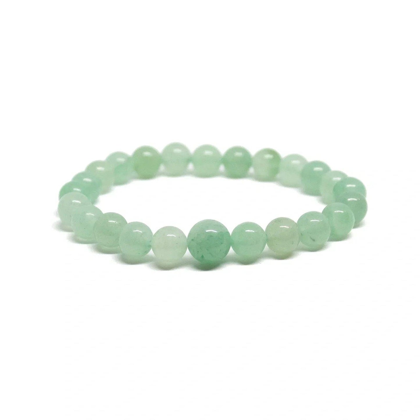 Green Aventurine Beaded Bracelet - 4mm - Kids' Wrist
