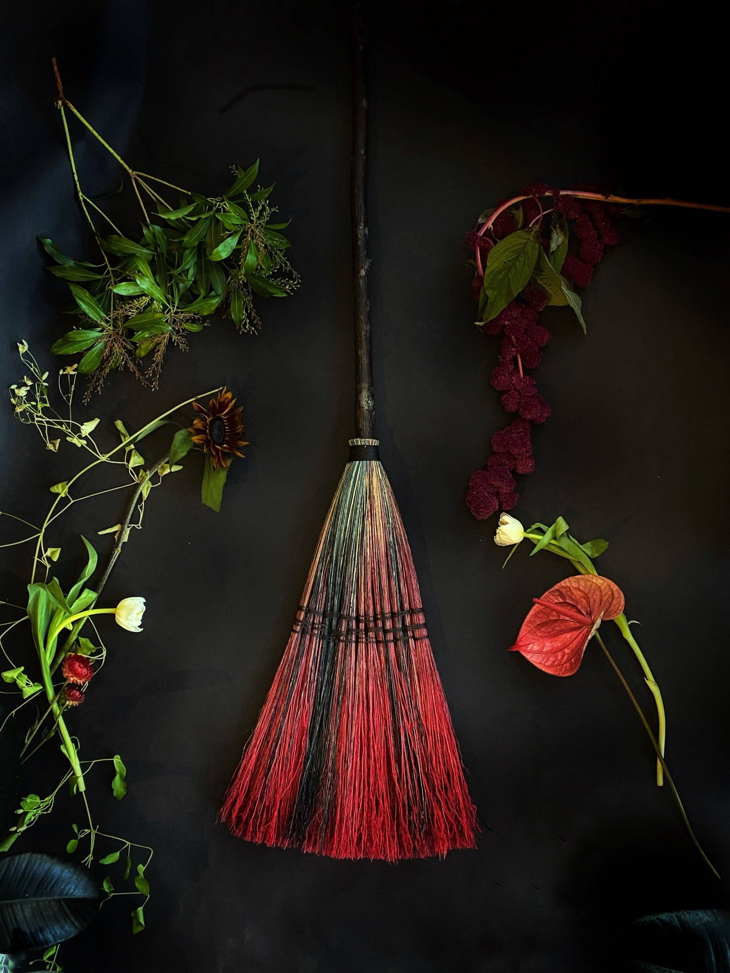 "Light as a Feather" Two-Tone Sweeper Brooms - Kitchen Broom