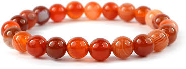 8mm Carnelian bracelet Long Size