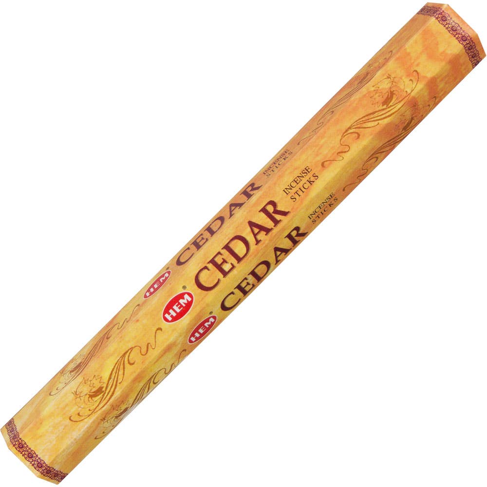 Hem Hexagonal Pack Incense 20 Gr Cedar