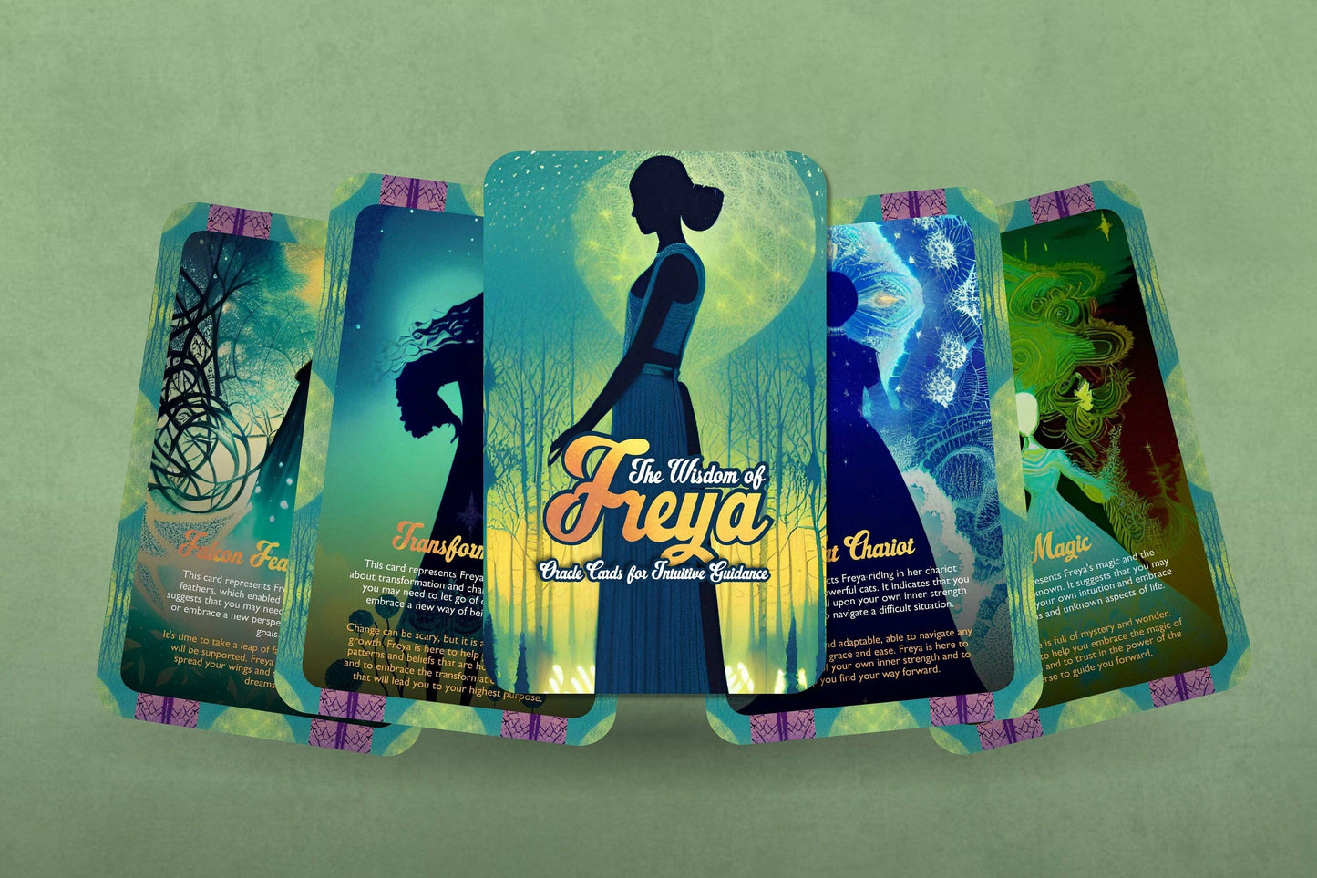 The Wisdom Of Freya - Oracle Cards for Intuitive Guidance
