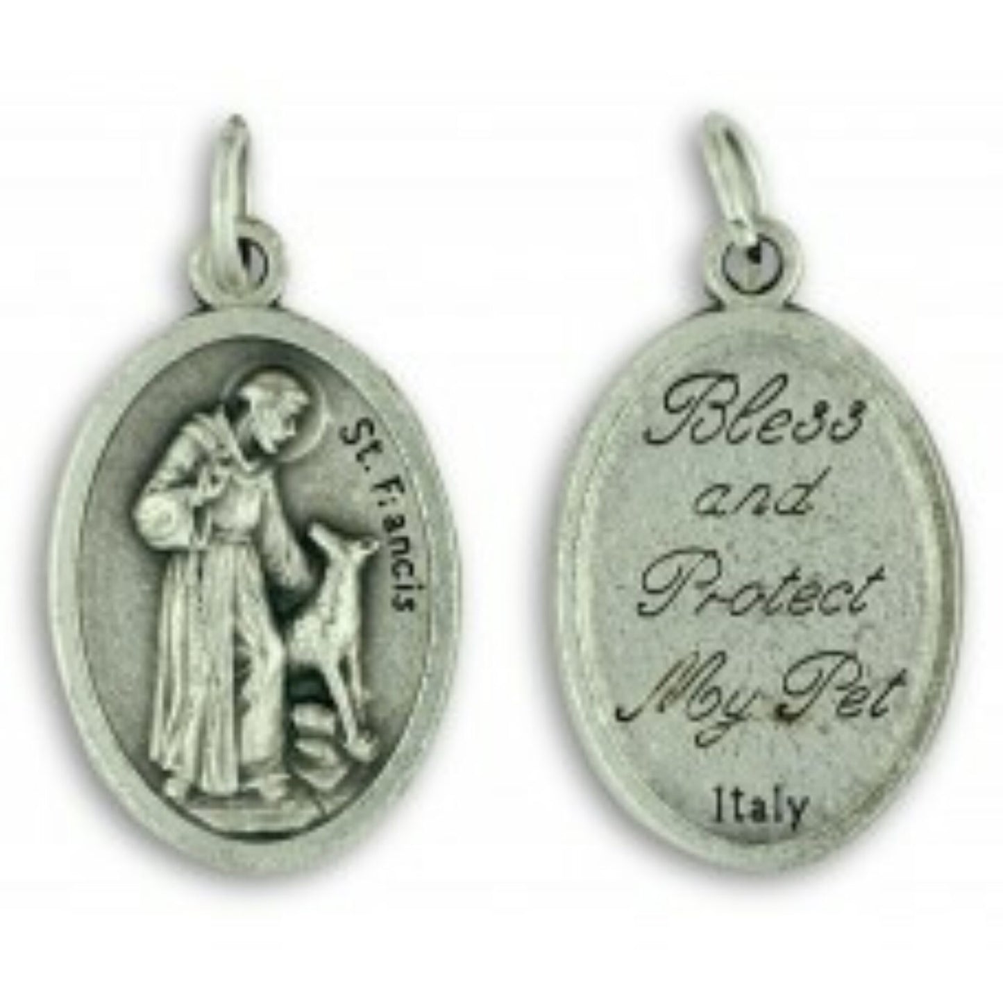 Saint Francis Medal Amulet