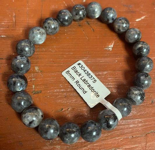 Black Labradorite 8mm Bracelet