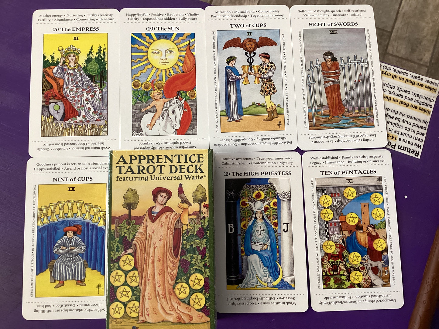 Apprentice Tarot Deck