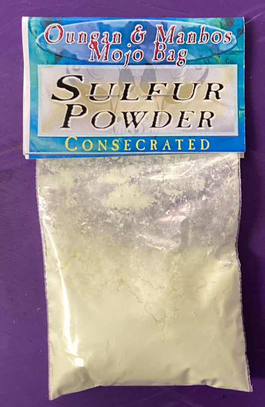 Brimstone Sulfur Powder Concecrated