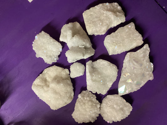 Aura Quartz Druzy Large Piece