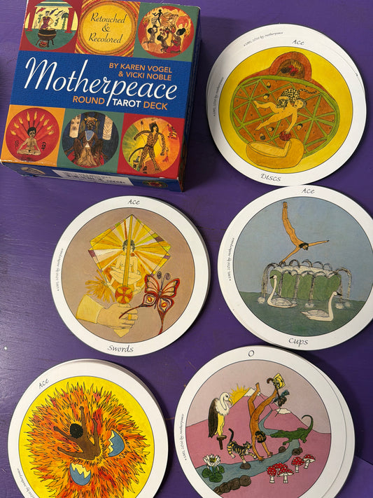 Motherpeace Round tarot deck by Karen Vogel & Vicki Noble
