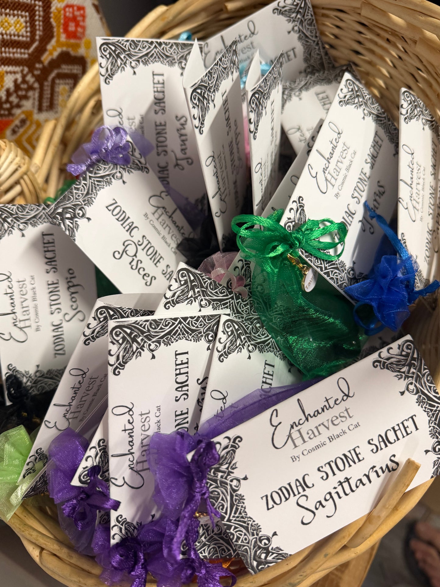 Zodiac Stone Sachet by Enchanted Harvest