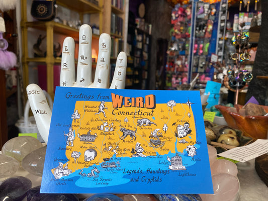 Weird Connecticut Postcards CT