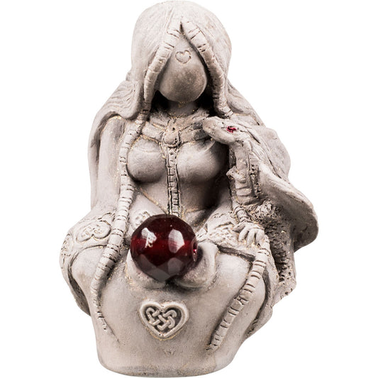 Gypsum Cement Figurine - Tiamat Dragon Goddess