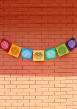 Flower of Life Prayer Flags