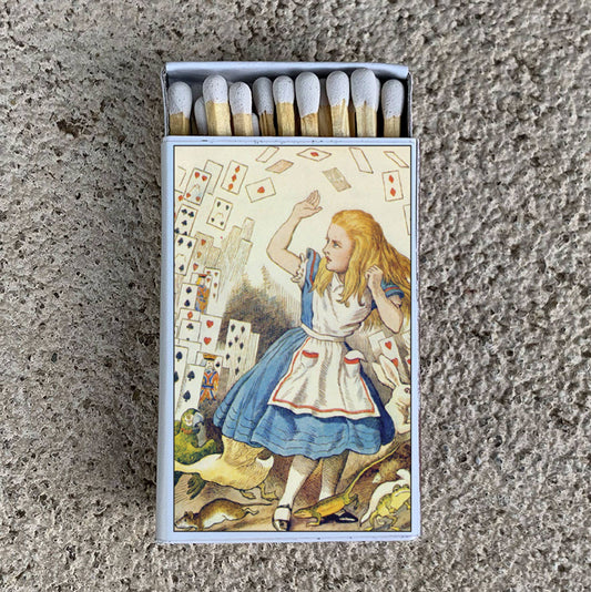 Matches • Alice in Wonderland Card Shower Matchboxes