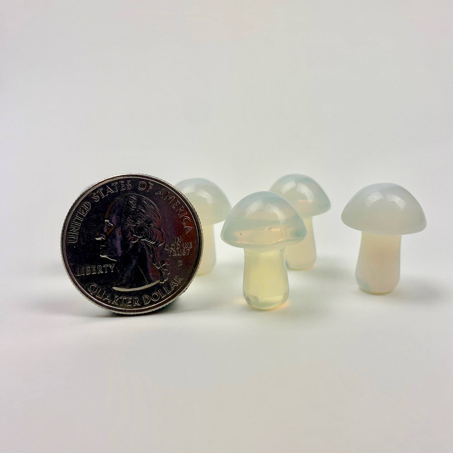 Mini Magic Mushrooms stone carving | 20mm