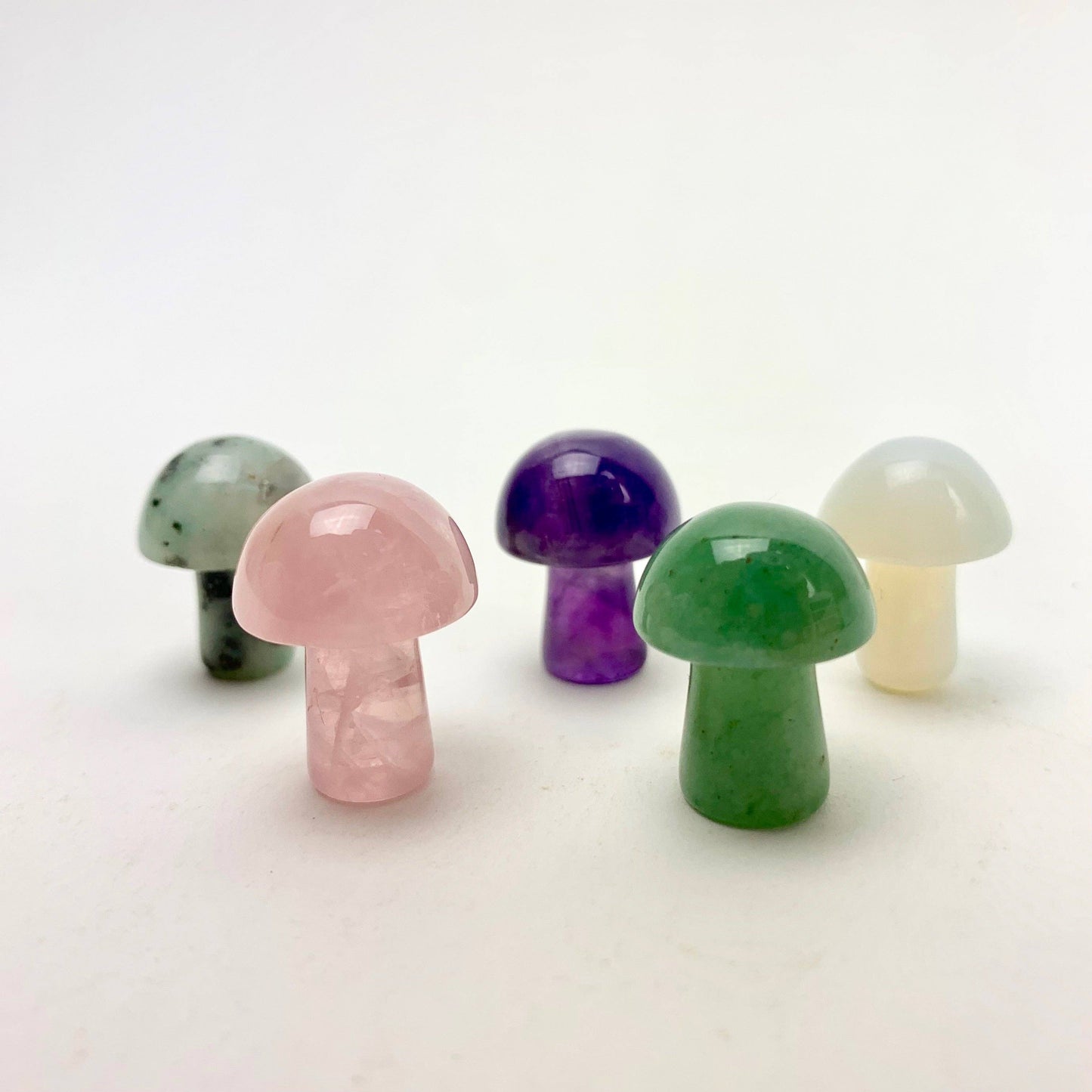 Mini Magic Mushrooms stone carving | 20mm