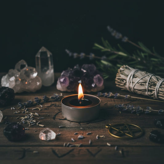 Twilight Candle Unscented Black or White